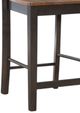 John Thomas Furniture® Dining Essentials Madrid Coal/Hickory Counter Stool-2