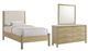 Elements International Jonas 3-Piece Natural Twin Bedroom Set-0