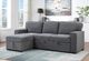 Global Furniture USA U0203 Light Gray Reversible Pull-Out Sofa Bed -4