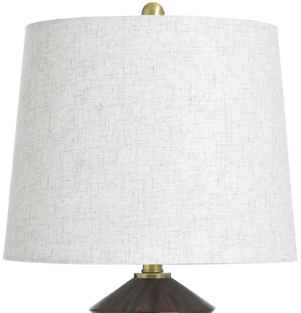 Stylecraft Mahogany Table Lamp-4