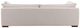 Dovetail Furniture Ramona Tatum Cream Sofa-3