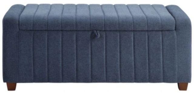 Homelegance® Derby Blue Storage Bench-2
