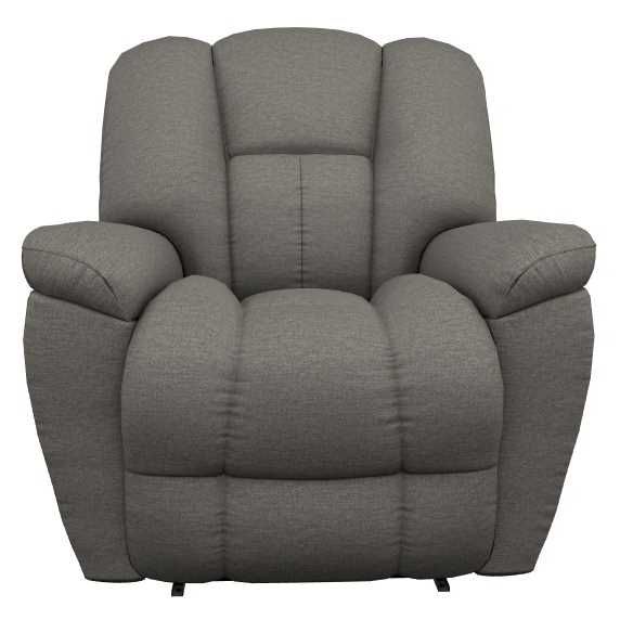 La-Z-Boy® Maverick Charcoal Power Wall Recliner with Headrest and Lumbar-1