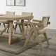 Furniture of America® Guisborough Oak Dining Table-1