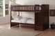 Mazin Furniture Rowe Cherry Twin/Twin Youth Step Bunk Bed-4