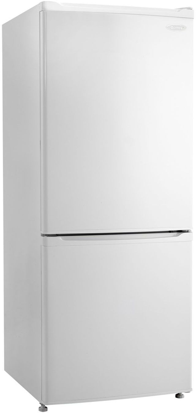 Danby® 9.2 Cu. Ft. White Bottom Freezer Refrigerator-0