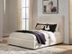 Signature Design by Ashley® Brizmore Beige King Upholstered Panel Storage Bed-1