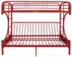 ACME Furniture Eclipse Red Youth Twin/Full Futon Bunk Bed-2