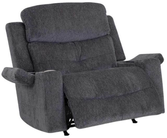 Franklin™ Arlington Seeley Storm Chair and a Half Power Recliner-1