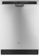 Whirlpool® 24" Stainless Steel Built In Dishwasher-0