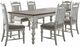 Liberty Furniture River Place 7-Piece Gray/Riverstone White/Tobacco Dining Table Set-0
