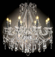 Furniture of America® Jen Clear Ceiling Lamp-0