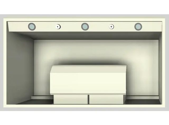 Vent-A-Hood® 42" Biscuit Wall Hood-2