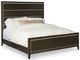 Century® Aria Brownstone/Oxford White King Panel Bed-0
