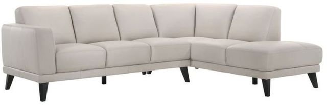 New Classic® Home Furnishings Altamura Mist Gray Right Arm Facing Three Seat Sofa-0