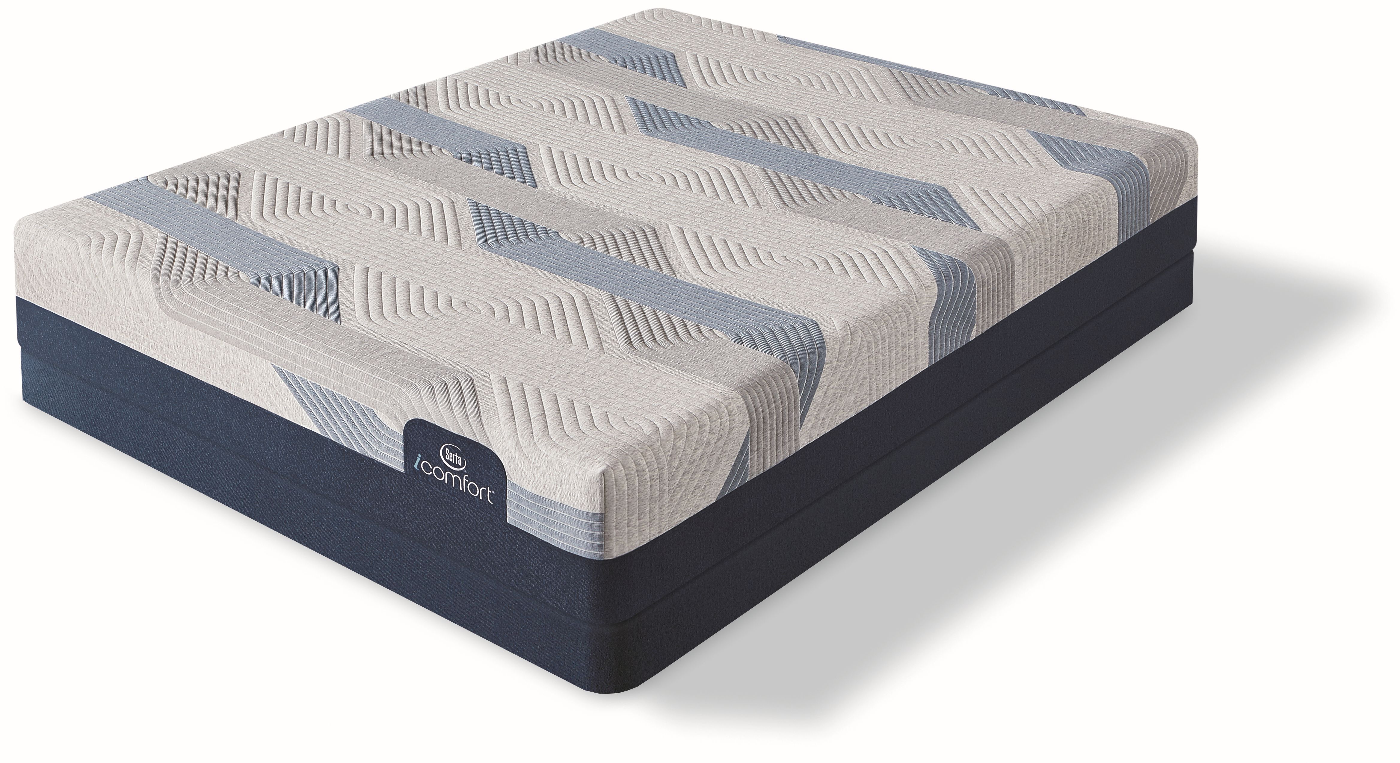 Serta iComfort Foam Blue 300 CT Plush Queen Mattress Hudson Appliance