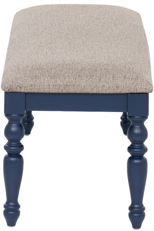 Powell® Trimble Gray/Navy Blue Bench-4
