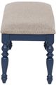 Powell® Trimble Gray/Navy Blue Bench-4