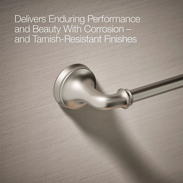 KOHLER® Bellera® Vibrant Brushed Nickel 18" Towel Bar-4