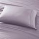 Olliix by Madison Park 6 Piece Purple Split King 800 Thread Count Cotton Rich Sateen Sheet Set-1
