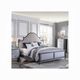 ACME Furniture House Beatrice Beige/Charcoal/Light Gray Queen Panel Bed-1