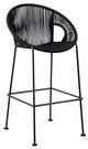 Armen Living Acapulco 30" Black Bar Stool-0
