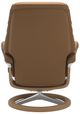 Stressless® by Ekornes® Customizable Sunrise Medium Manual Recliner and Ottoman with Signature Base-4