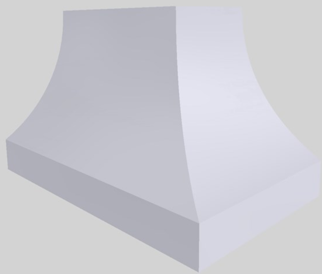Vent-A-Hood® Designer Series 48" White Island Range Hood-3