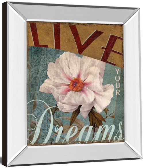 Classy Living Kelly Donovan Live Your Dream 22"W Wall Art-3