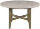 ACME Furniture Karsen Gray Dining Table with Rustic Oak Base-3