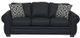 Dynasty Furniture Black Sofa-0