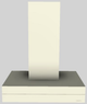 Vent-A-Hood® K Series 30" Biscuit Contemporary Wall Mounted Range Hood-0