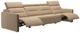 Stressless® by Ekornes® Emily Beige 4-Seater Power Reclining Sofa with Wood Base-1