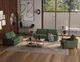 International Furniture Direct Alfa Olive Accent Chair-3