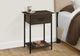 Monarch Specialties Inc. Dark Oak Accent Table-2