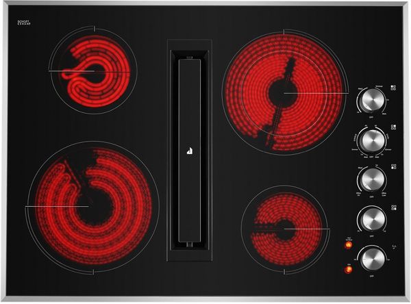 JennAir 30" Stainless Steel Electric Downdraft Cooktop