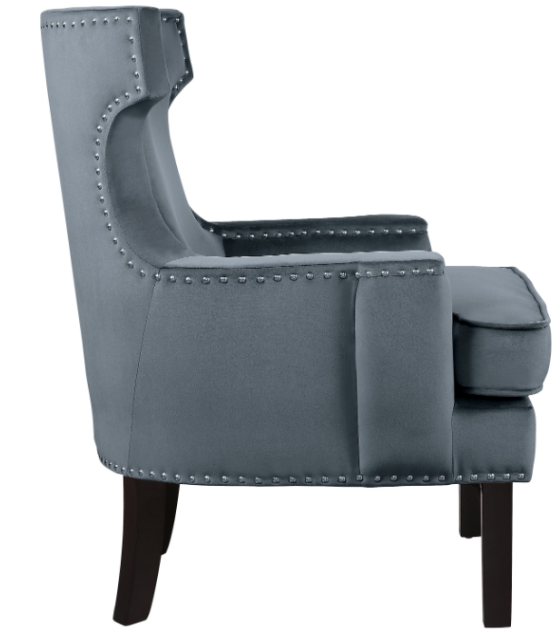 Homelegance® Lapis Gray Accent Chair-2