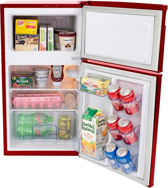 Avanti® Retro Series 18" 3.0 Cu. Ft. Red Compact Refrigerator-1