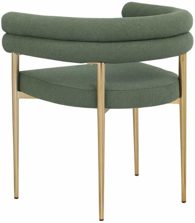 Meridian Furniture Brielle Green Dining Chair-2