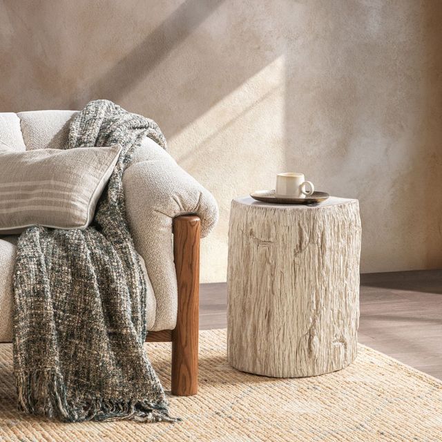 Classic Home Messi Coastal Birch End Table-1