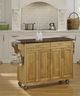 homestyles® Create-a-Cart Cherry/Natural Kitchen Cart-1