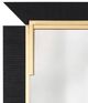 StyleCraft Norman Wyatt Home Gloss Black/Gold Mirror-1