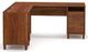 Sauder® Willow Place Grand Walnut L-Shaped Home Office Desk-0
