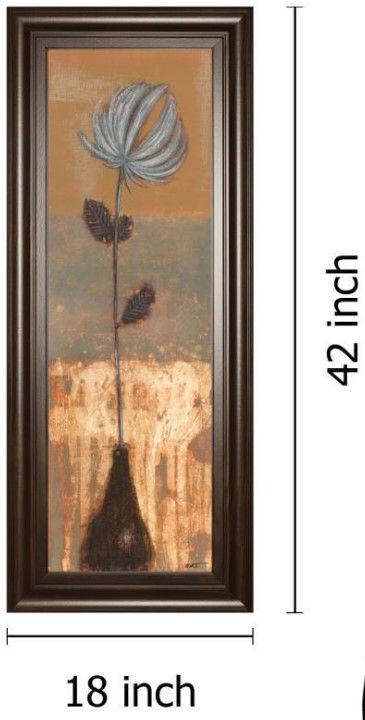 Classy Living Norman Wyatt Solitary Flower Il Wall Art-2