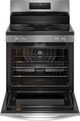 Frigidaire Gallery 30'' Smudge-Proof® Stainless Steel Freestanding Electric Range with Total Convection-1