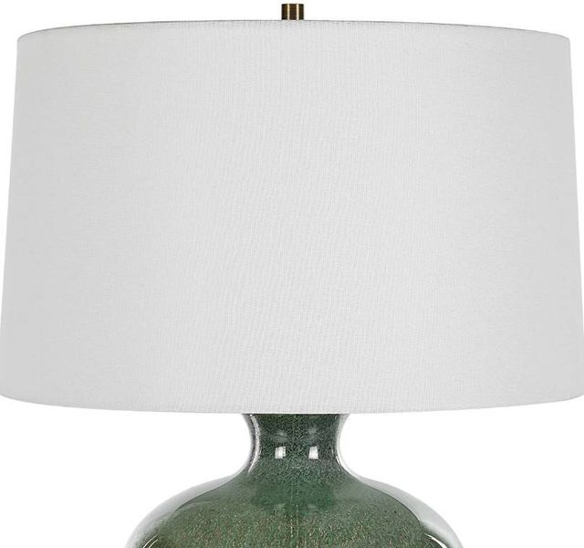 Uttermost® Nataly Aged Green/Antique Bronze Table Lamp-4