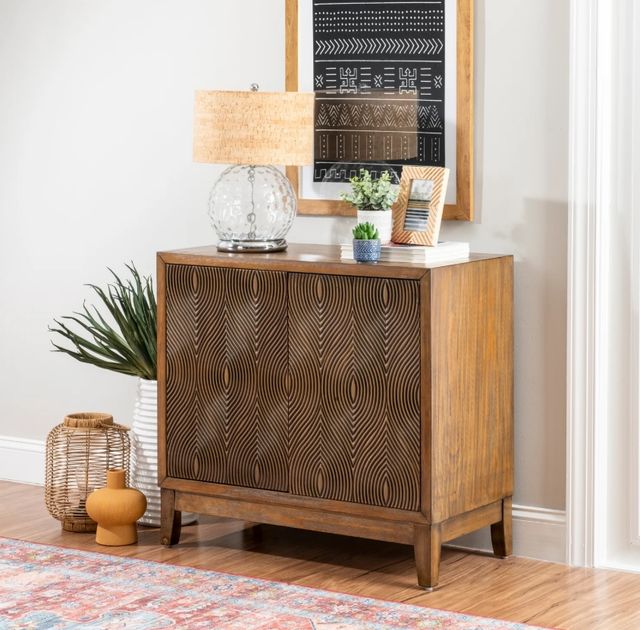 Powell® Juniper Brown Accent Cabinet-1