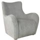 Bernards Trilogy Zinc Swivel Accent Chair-0