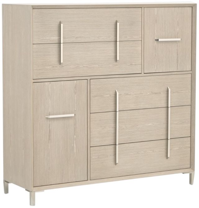 Michael Amini® Lotus Bay Sand 5-Drawer Chest-0