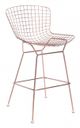 Zuo® Wire Rose Gold Bar Chair-0